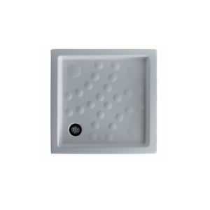 Piatto doccia 65x65 h.8 in ceramica bianco lucido Calipso di Ceramica Galassia