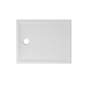 Piatto doccia 80X100 h.3 in ceramica bianco opaco Docciatre Plus di Ceramica Globo