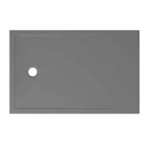 Piatto doccia 90X140 h.3 in ceramica grigio opaco Docciatre Plus di Ceramica Globo