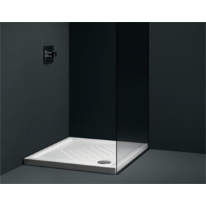 Piatto doccia 90x90 h.6 in ceramica bianco lucido bianco di Ceramica GSI