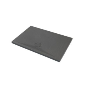 Piatto doccia 70x100 h.4 in ceramica nero Pietraceramica di Ceramica Azzurra