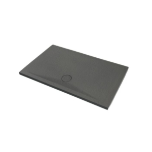 Piatto doccia 80x120 h.4 in ceramica nero Pietraceramica di Ceramica Azzurra