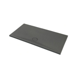 Piatto doccia 70x140 h.4 in ceramica nero Pietraceramica di Ceramica Azzurra