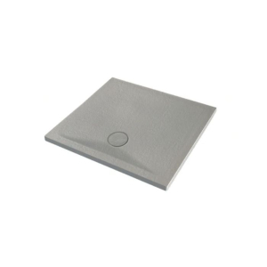 Piatto doccia 90x90 h.4 in ceramica grigio Pietraceramica di Ceramica Azzurra