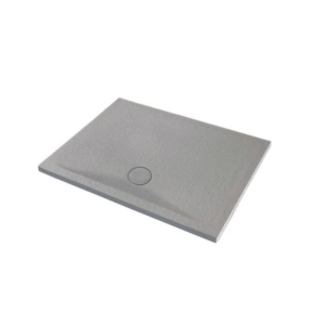 Piatto doccia 80x100 h.4 in ceramica grigio Pietraceramica di Ceramica Azzurra