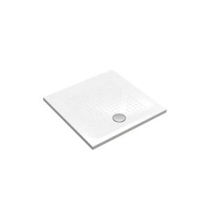 Piatto doccia 90x90 h.3,5 in ceramica bianco lucido Rebel di Ceramica Azzurra