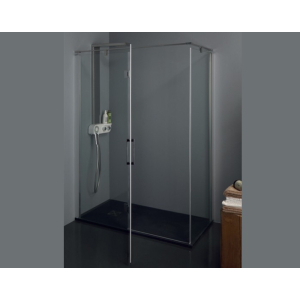 Porta doccia battente angolare anticalcare TPB72 cm 140 di Tamanaco