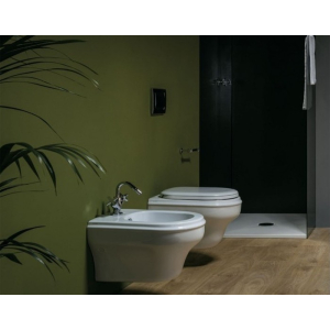 Sanitari Charme sospesi cm. 52x40 con sedile softclose di Ceramica Azzurra