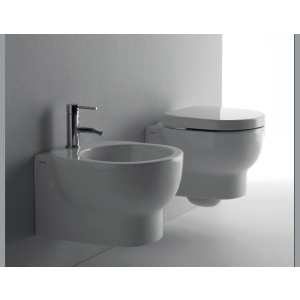 Sanitari M2 sospesi cm. 55x35 con sedile avvolgente standard di Ceramica Galassia