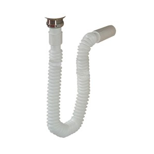 Sifone a snodo per lavabi ergonomici