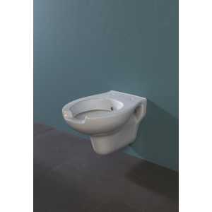 Water/bidet Confort sospeso con apertura cm. 55x37,5 in ceramica bianco lucido di Ceramica Alice