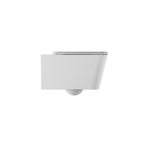 Water Hide Square sospeso senza brida (rimless) cm. 55x35 bianco lucido di Ceramica Alice