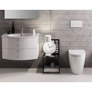 Vaso a terra filomuro new MULTI 4ALL cm 54x36 di Ceramica Globo
