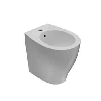 Bidet Bowl+ filomuro cm. 50x38 bianco di Ceramica Globo