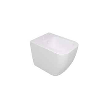 Bidet Brio filomuro bianco opaco di Ceramica GSG