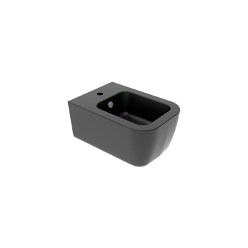 Bidet Brio sospeso nero opaco di Ceramica GSG