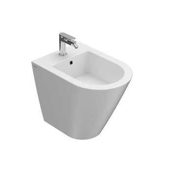 Bidet Forty3 filomuro cm. 52x36 bianco lucido di Ceramica Globo