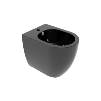Bidet Like filomuro nero lucido di Ceramica GSG