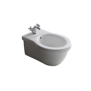 Bidet Ethos sospeso cm. 55x38 bianco lucido di Ceramica Galassia