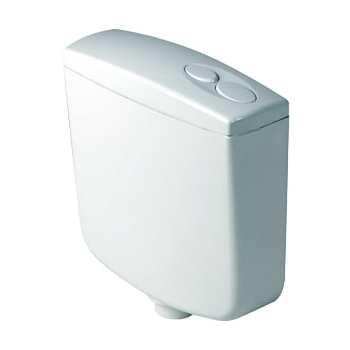 Cassetta di scarico a zaino Ecobox in abs bianca di Its Todini