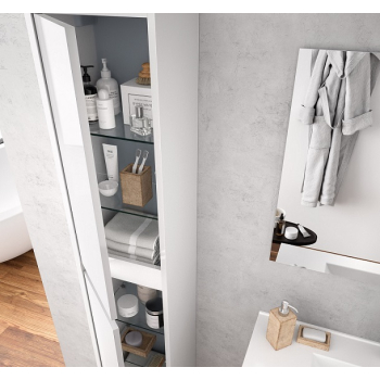 Colonna a terra Infinity h182 cm bianco