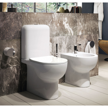 Sanitari Quick monoblocco cm. 62x36 con sedile sottile softclose di Ceramica Flaminia