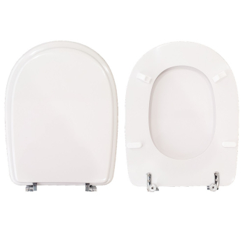 Copriwater Cesame Aretusa compatibile in poliestere bianco