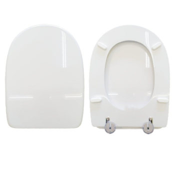 Copriwater Pozzi Ginori Egg compatibile in poliestere bianco