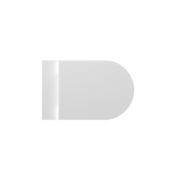 Copriwater Hide Round originale chiusura tradizionale sottile termoindurente di Ceramica Alice