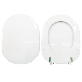 Copriwater Pozzi Ginori Linea compatibile in poliestere bianco