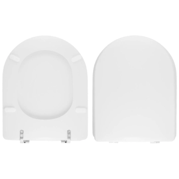 Copriwater Globo Misura compatibile in poliestere bianco