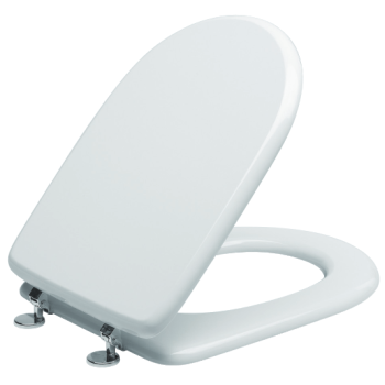 Copriwater Flaminia Valentina Tipo nuovo compatibile in poliestere bianco