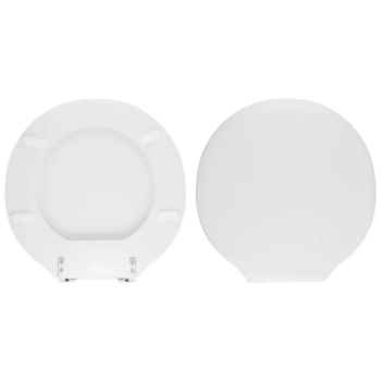 Copriwater Azzurra Zen compatibile in poliestere bianco