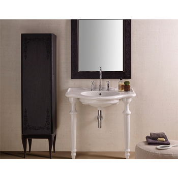 Gamba in ceramica per lavabi Paestum PA056 - PA022 di Ceramica Globo