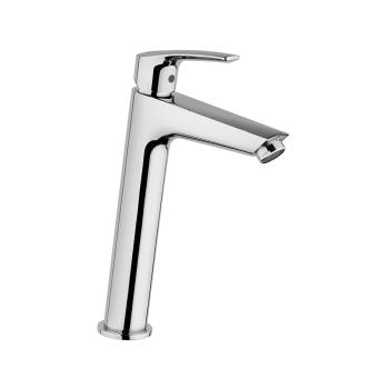 Miscelatore lavabo alto Lucente senza scarico in ottone cromo di jacuzzi