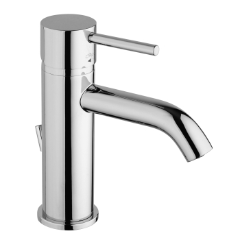 Miscelatore lavabo Cox Open con scarico in ottone cromo di Paini