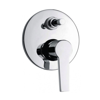 Miscelatore incasso doccia Le Mans con deviatore in ottone cromo di Paini