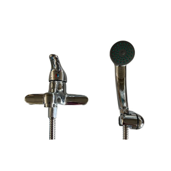 Miscelatore doccia/vasca Roma 2 con deviatore in ottone cromo