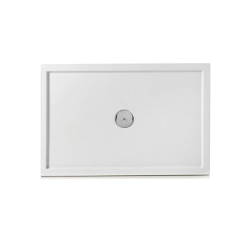 Piatto doccia 80x140 h.5 in acrilico bianco opaco di Tamanaco