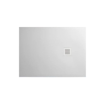 Piatto doccia 80x120 h.3 in ceramica bianco opaco Ceramic.30 di Tamanaco