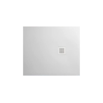 Piatto doccia 80x90 h.3 in ceramica bianco opaco Ceramic.30 di Tamanaco