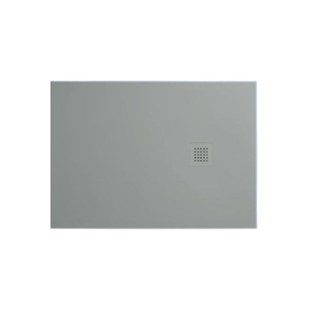 Piatto doccia 80x120 h.3 in ceramica cemento opaco Ceramic.30 di Tamanaco