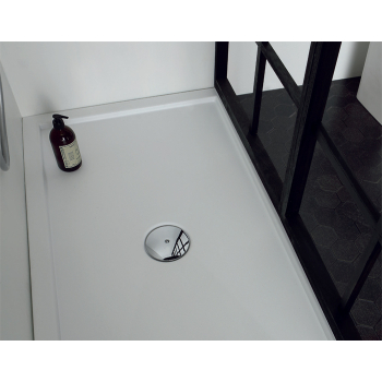 Piatto doccia 80x120 h.5 in acrilico grigio velvet di Tamanaco