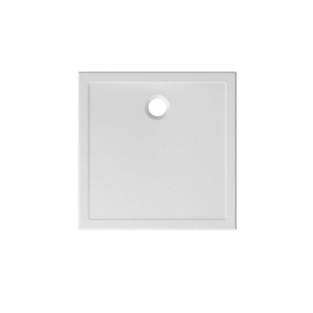 Piatto doccia 80x80 h.3 in ceramica bianco lucido Docciatre di Ceramica Globo