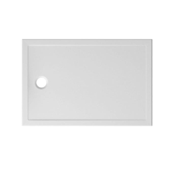 Piatto doccia 80X120 h.3 in ceramica bianco lucido Docciatre di Ceramica Globo