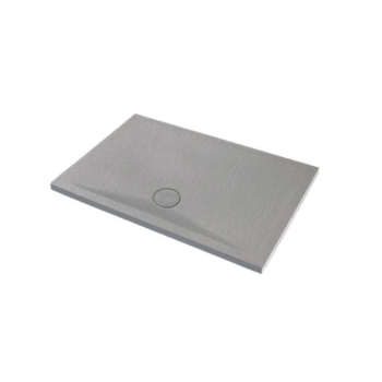 Piatto doccia 70x100 h.4 in ceramica grigio Pietraceramica di Ceramica Azzurra