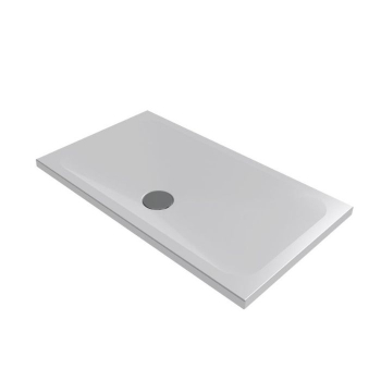 Piatto doccia 80x120 h.4 in ceramica bianco opaco Rapid di Ceramica Azzurra