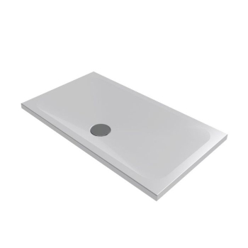 Piatto doccia 70x140 h.4 in ceramica bianco opaco Rapid di Ceramica Azzurra