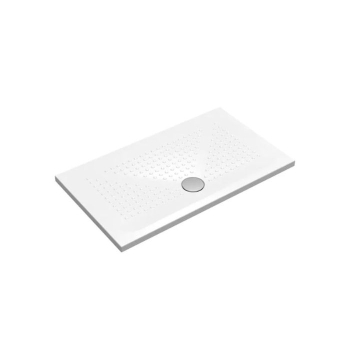 Piatto doccia 70x120 h.3,5 in ceramica bianco lucido Rebel di Ceramica Azzurra