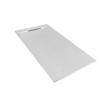 Piatto doccia 70x140 h.2,8 in marmoresina bianco Vilnius